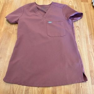 Figs Mauve XXS Catarina Top Used